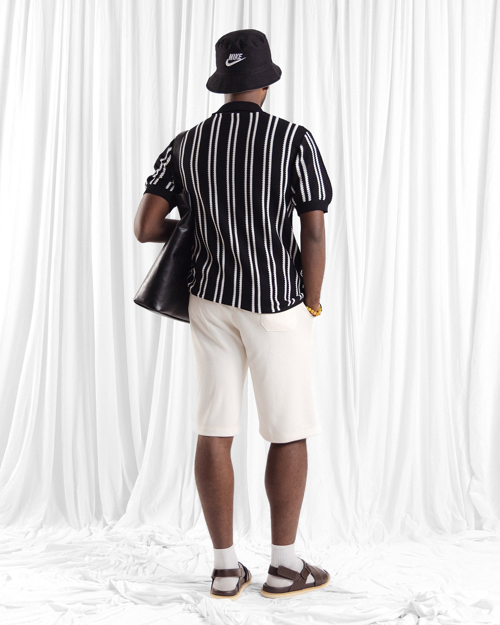 Men Zipper Polo